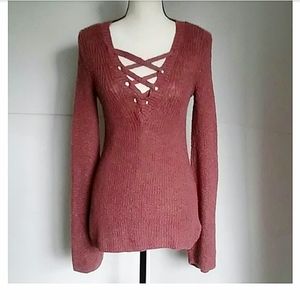 🌹 AMERICAN EAGLE OUTFITTERS | Dusty Rose Sweater